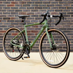 700c G.1 Explorer Drop Bar Gravel Bike, Small Frame, Fits Riders 5'1" - 5'5", Green, Adult