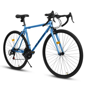 Ecarpat 700C Road Bike, 21 Speeds, Steel Frame, Racing Bike City Commuting Road Bicycle for Men Women, C-Brake