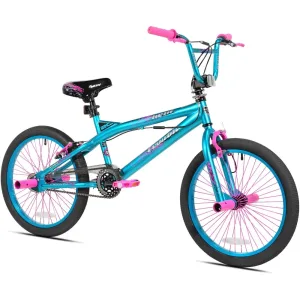 20" Bicycle, Fits Riders 4'2"-5', Aqua/Pink, Child, Unisex