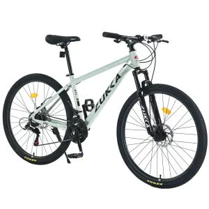 27.5 Inch Mountain Bike for Adults Men Women 21 Speed Suspension Fork Aluminum Alloy Frame City Commuter Cycling Bike Bicycle